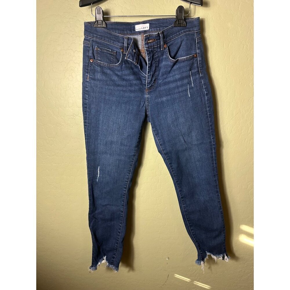 LOFT Freye Skinny Jeans Size 29/8